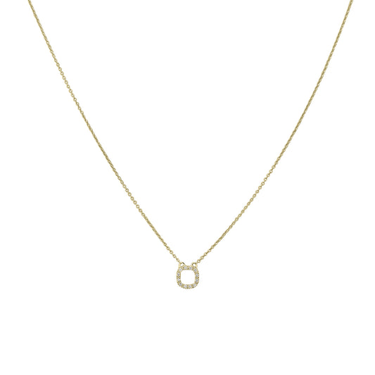 585/- Damencollier | 0,05 ct.