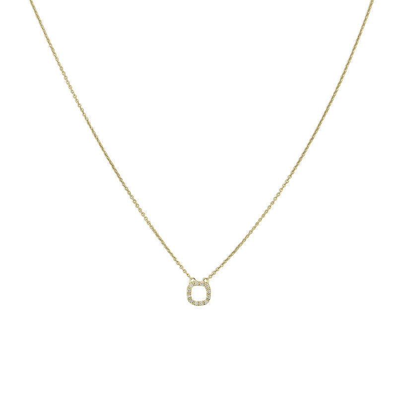 585/- Damencollier | 0,05 ct.