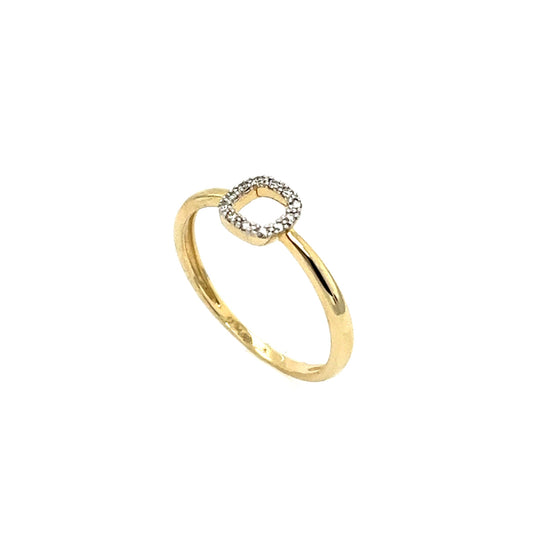 585/- Damenring | 0,05 ct.