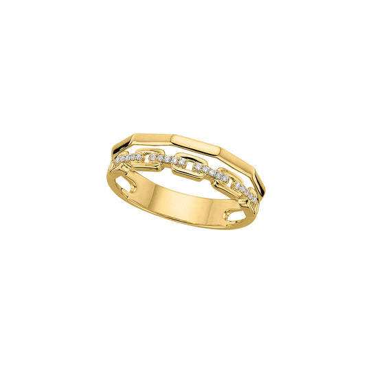 585/- Damenring | 0,08 ct.