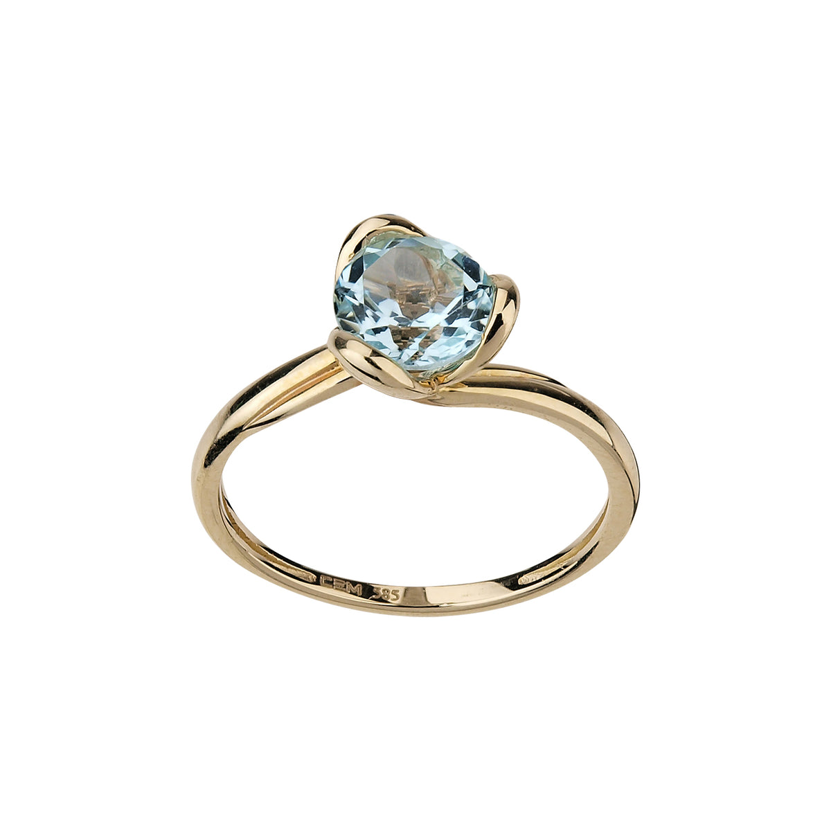 585/- Damenring | Blautopas
