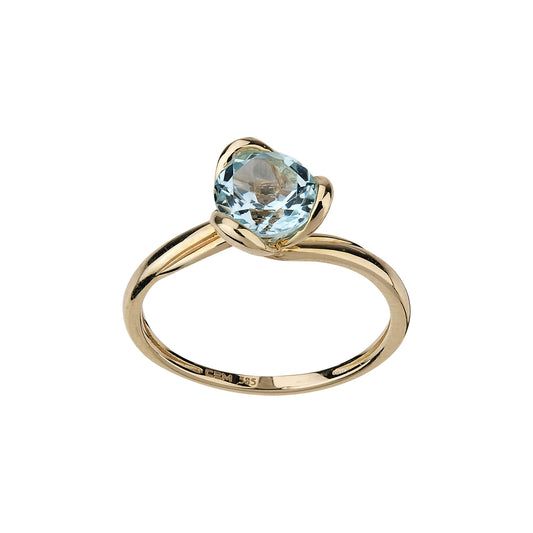 585/- Damenring | Blautopas