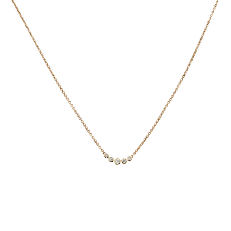 585/- Damencollier | 0,072 ct.