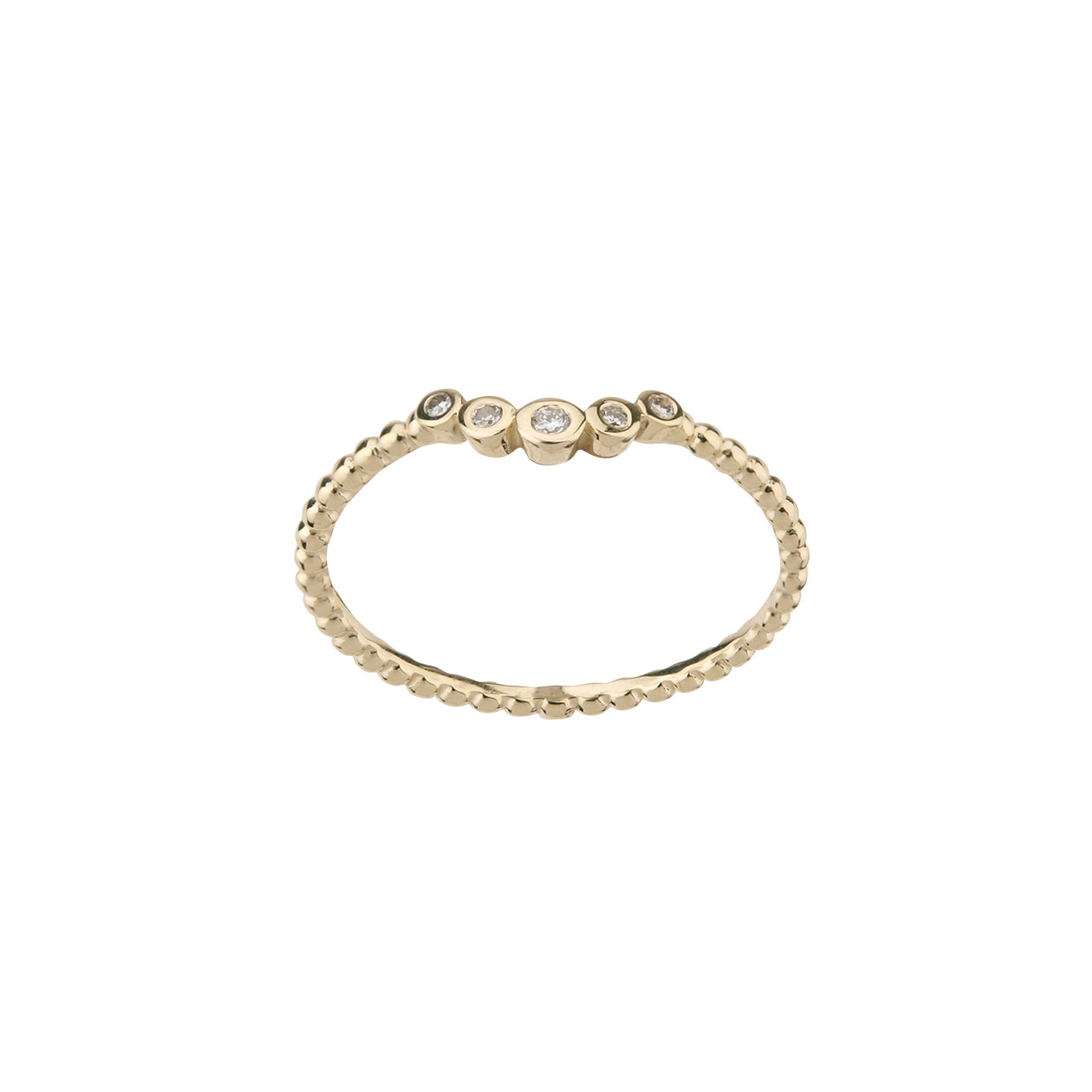 585/- Damenring | 0,0421 ct.