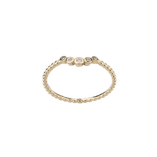 585/- Damenring | 0,0421 ct.
