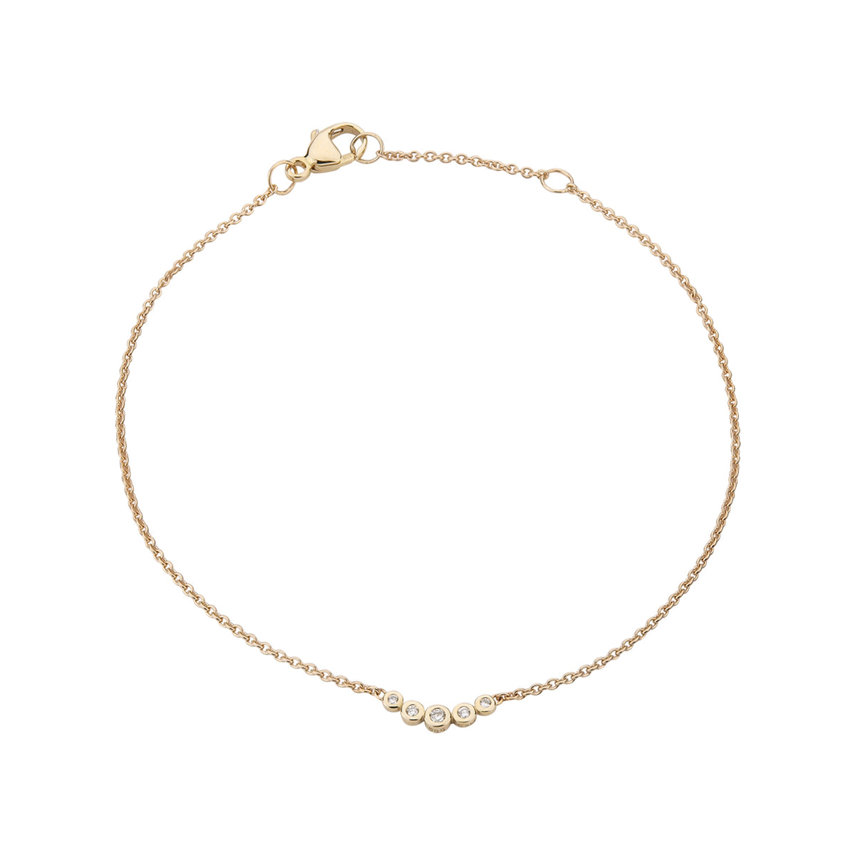 585/- Armband mit Diamant