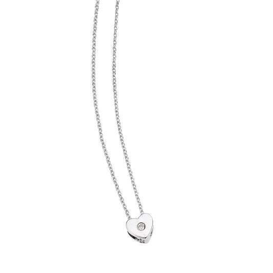 585/- Damencollier mit Herz