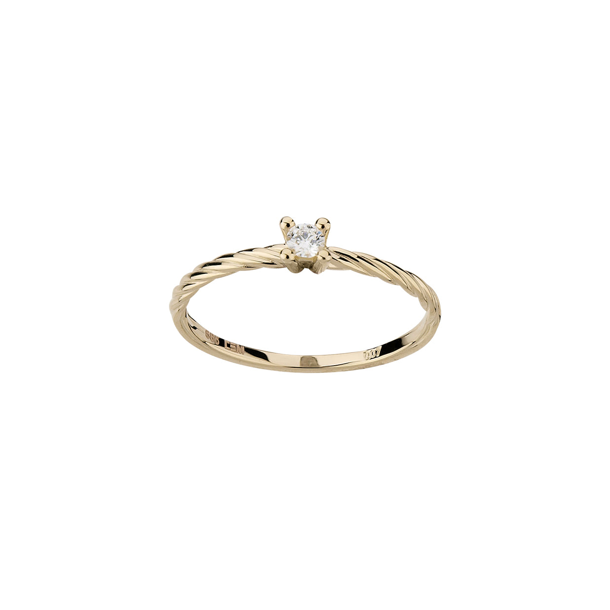585/- Damenring | 0,07 ct.