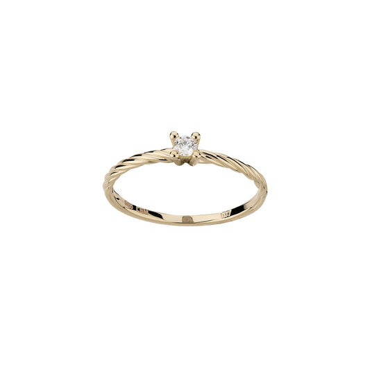 585/- Damenring | 0,07 ct.