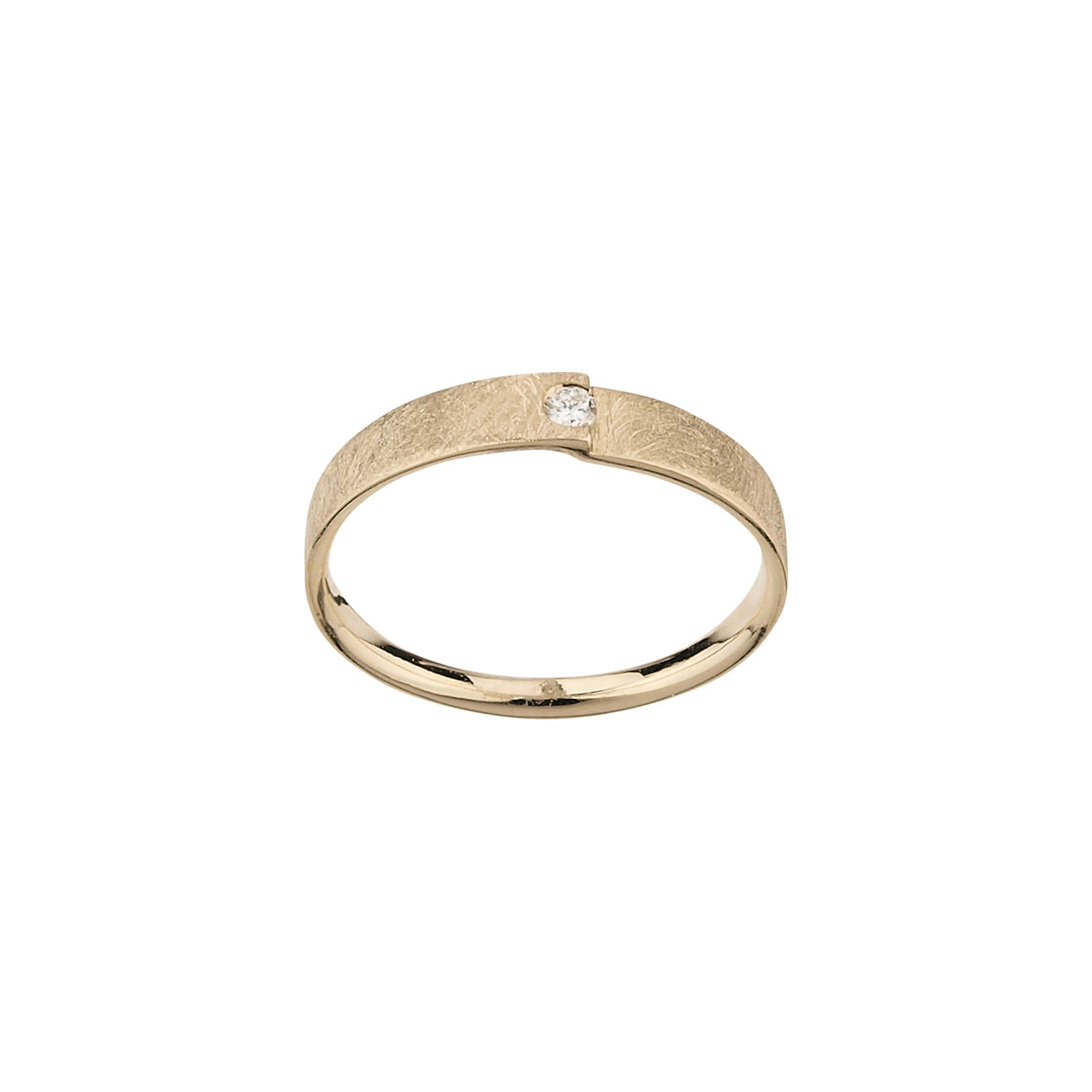 585/- Damenring | 0,04 ct.