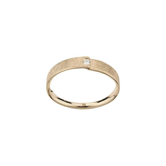 585/- Damenring | 0,04 ct.
