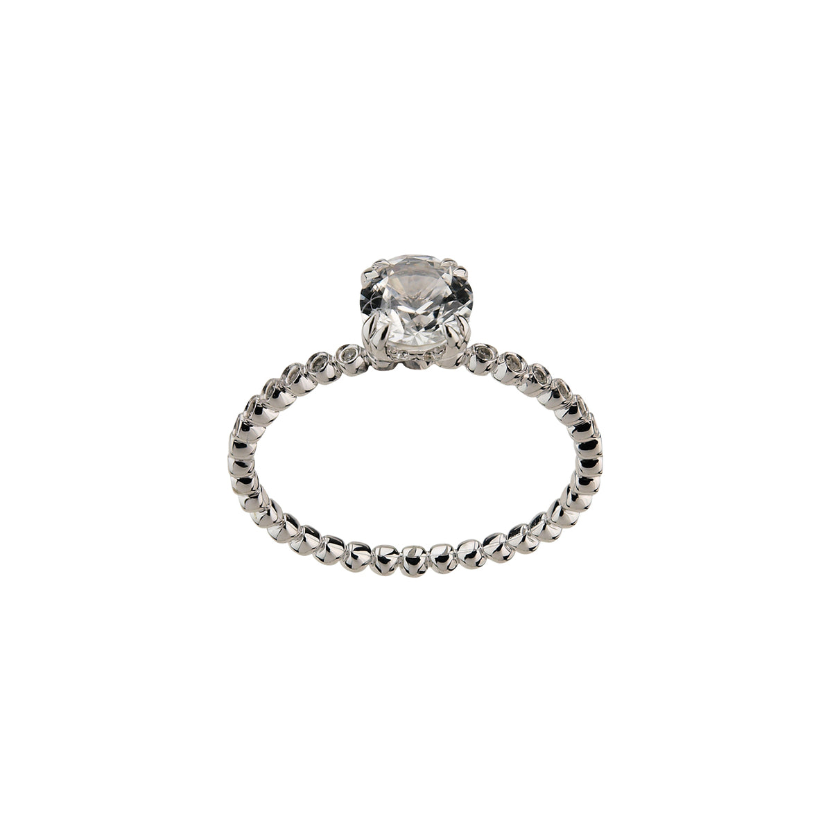 585/- Damenring | Saphir weiß