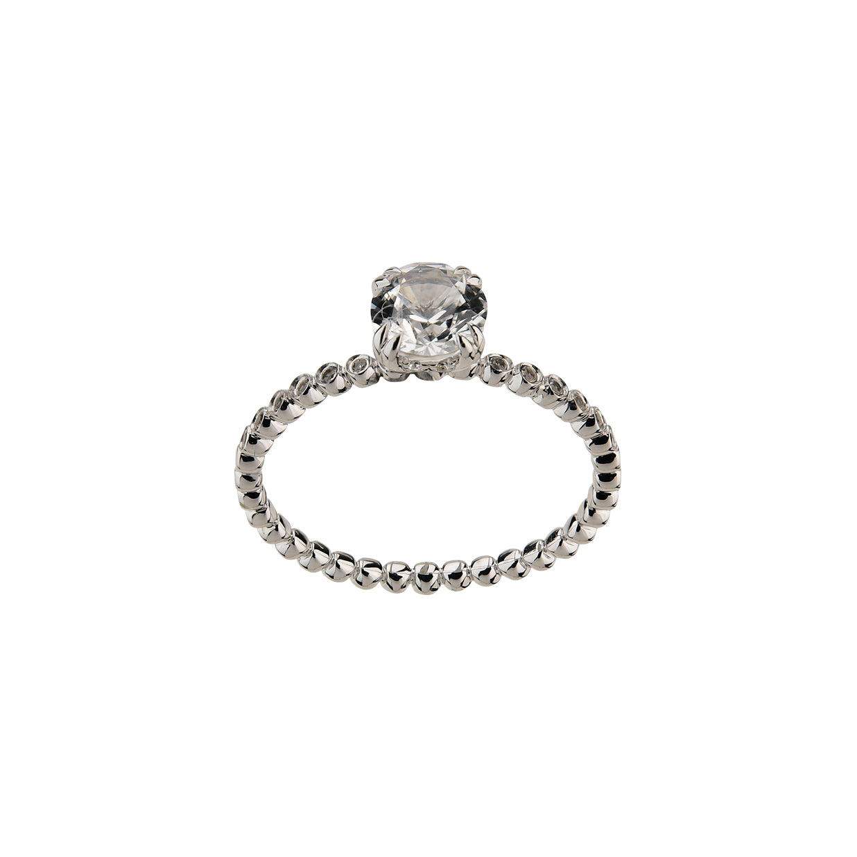 585/- Damenring | Saphir weiß