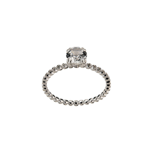 585/- Damenring | Saphir weiß