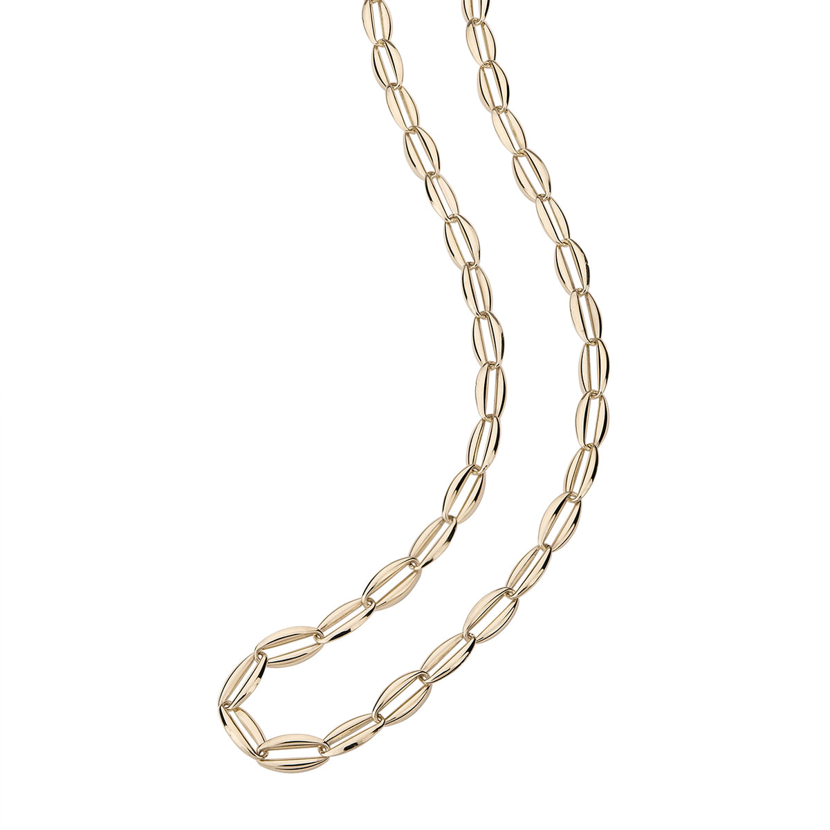 Damencollier 50 cm Gold 585