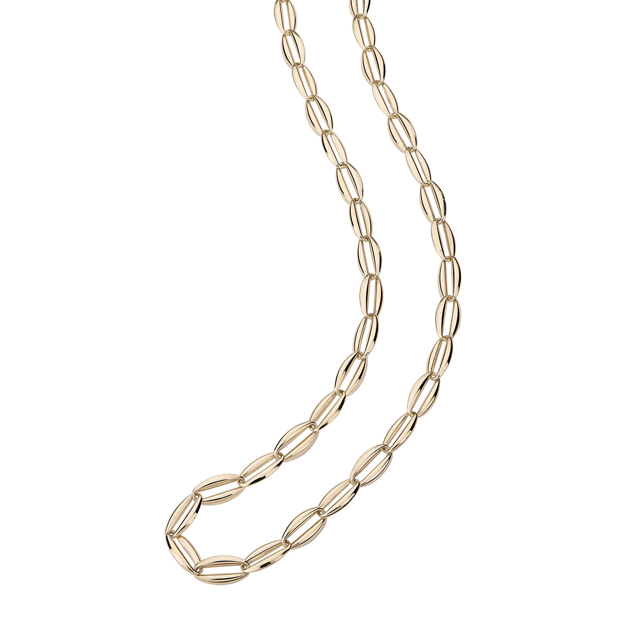 Damencollier 50 cm Gold 585