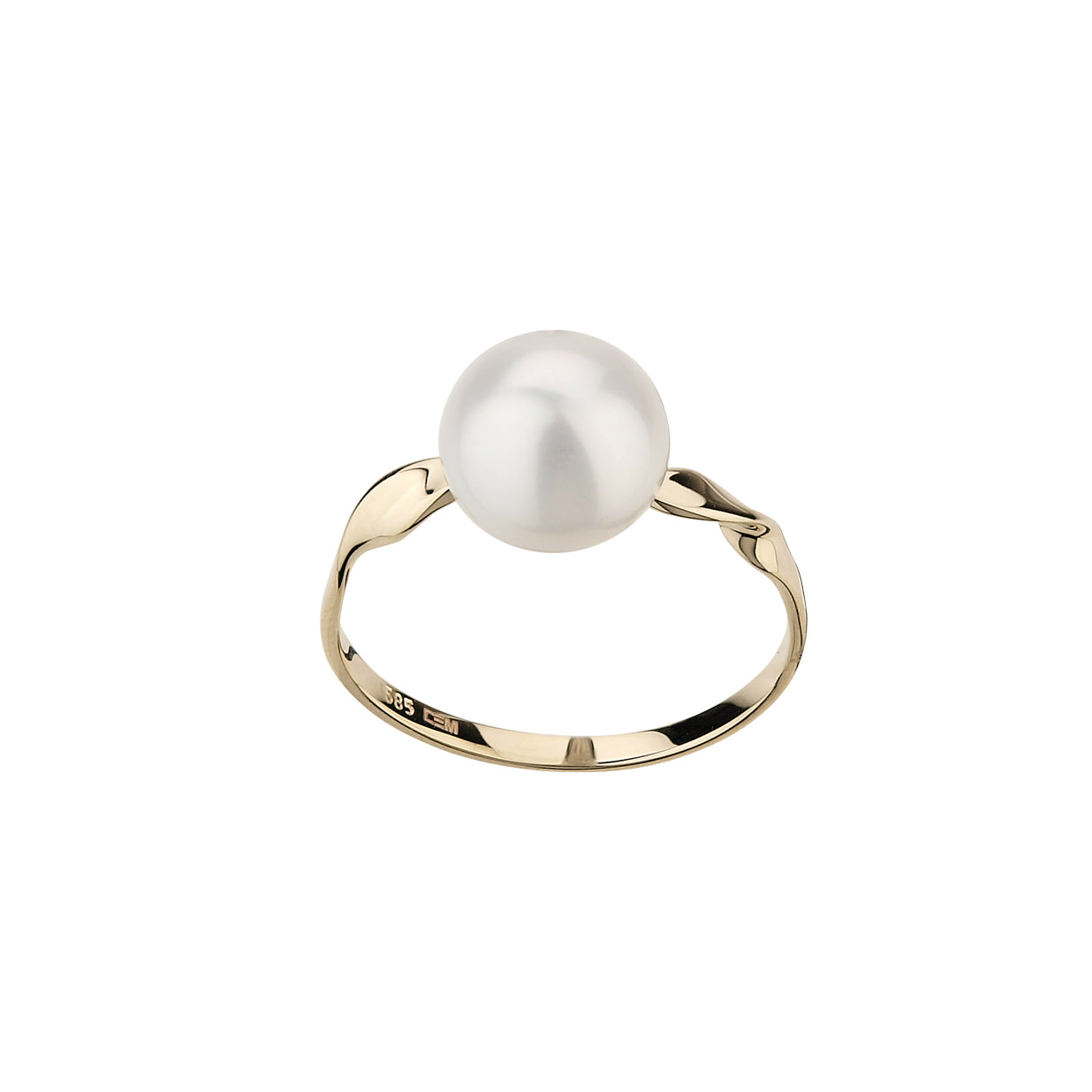 585/- Damenring | Perle