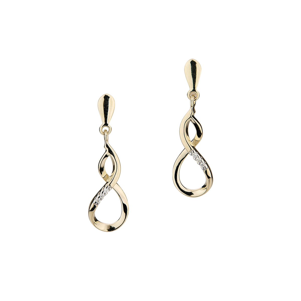 585/- Ohrhänger | Unendlich