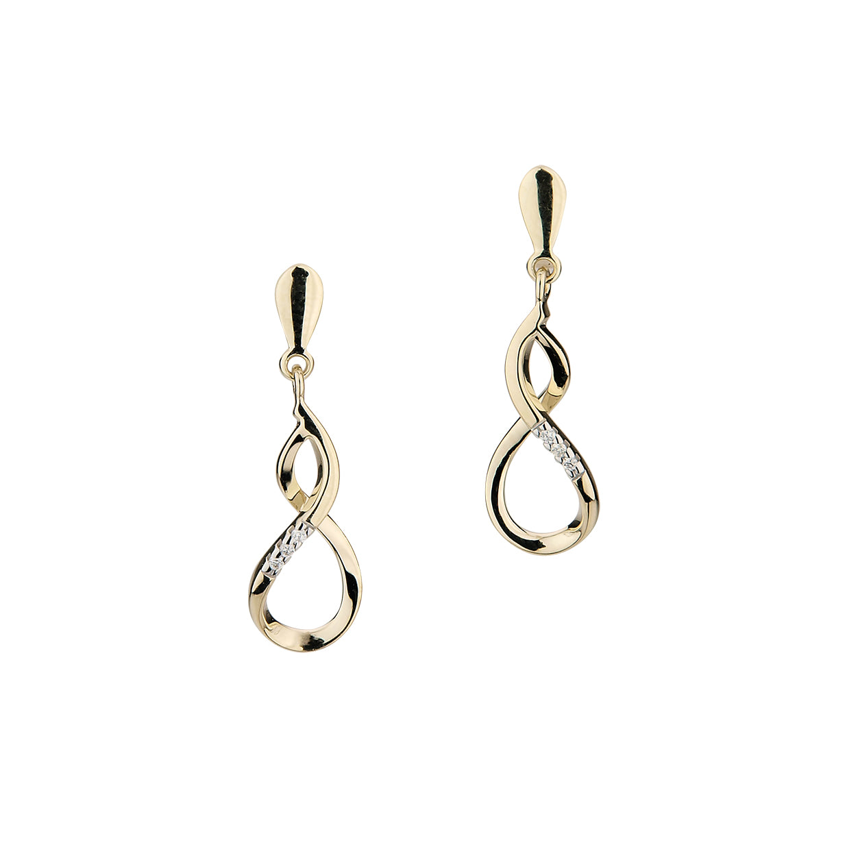 585/- Ohrhänger | Unendlich