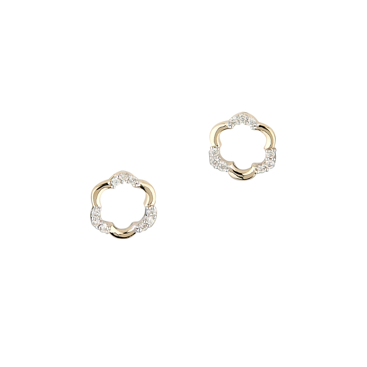 585/- Ohrstecker | 0,05 ct.