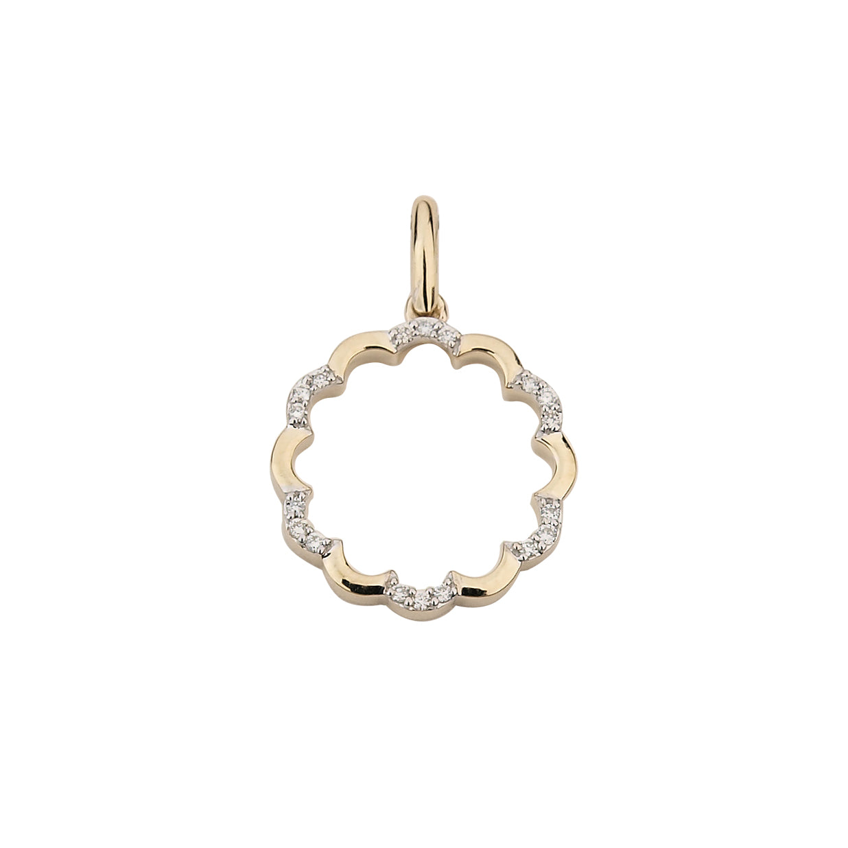 585/- Anhänger | 0,05 ct.
