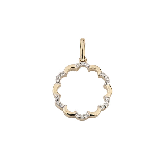 585/- Anhänger | 0,05 ct.
