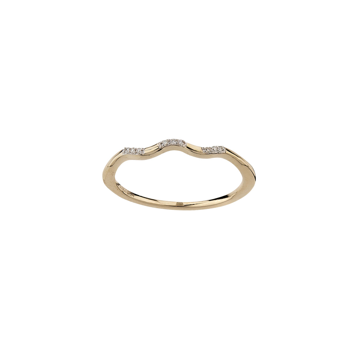 585/- Damenring | 0,03 ct.