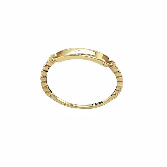333/- Damenring/Plattenring