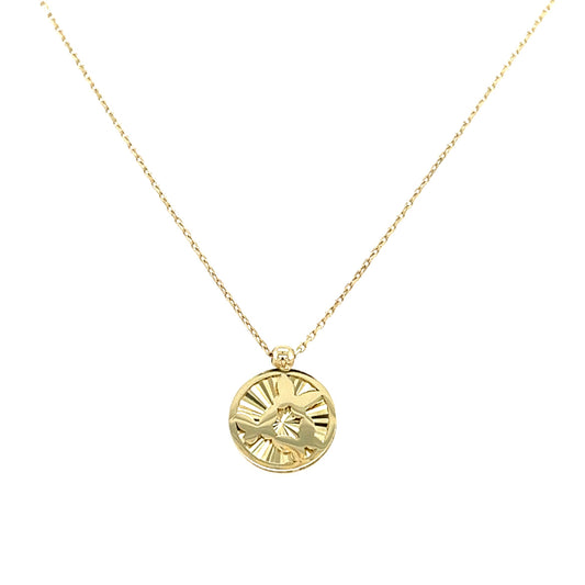 333/- Collier mit Schmetterlingen
