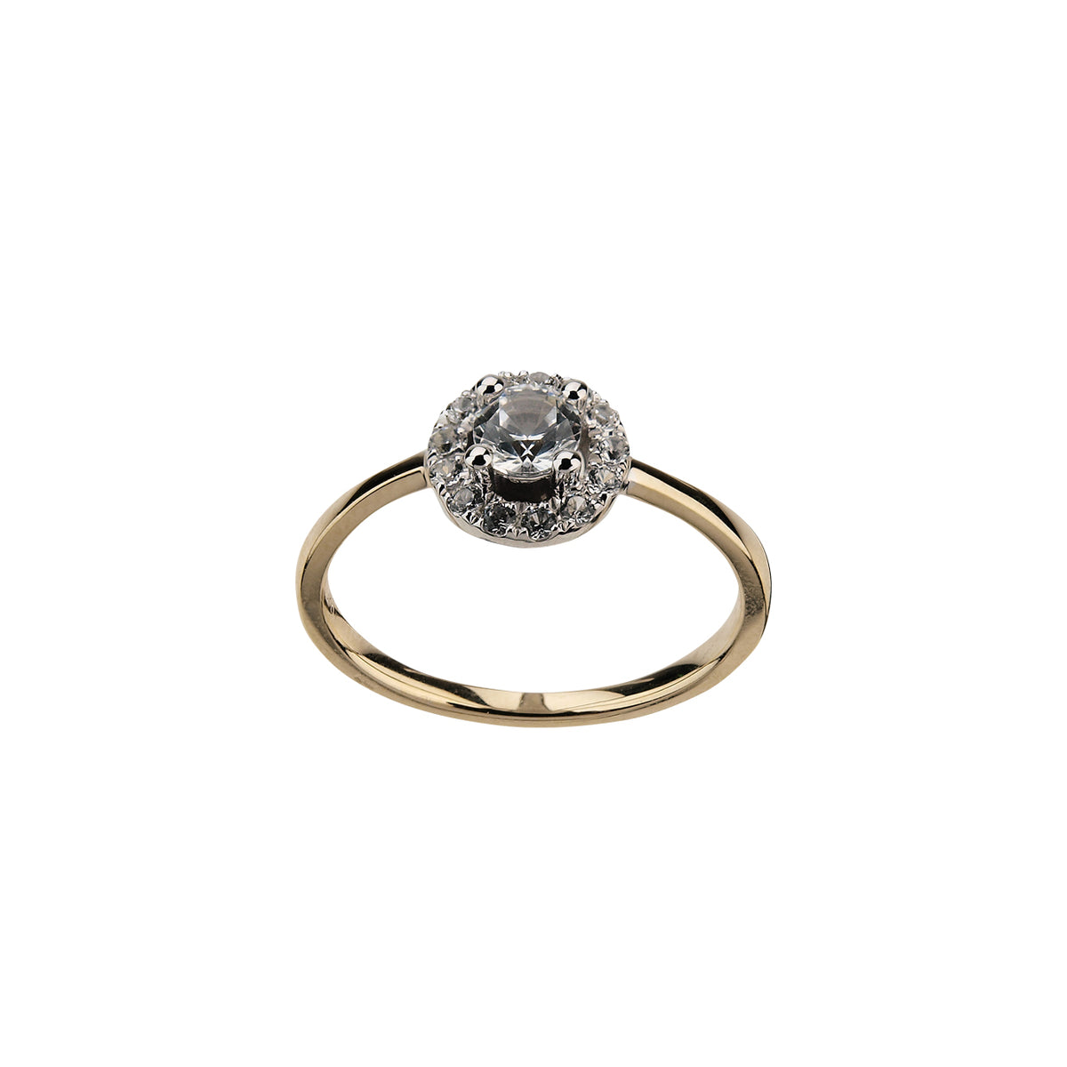 585/- Damenring | Saphir weiß