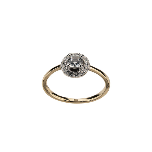 585/- Damenring | Saphir weiß