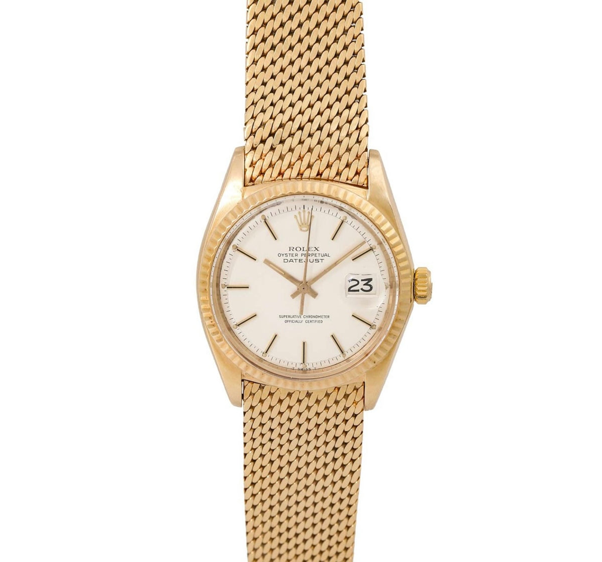 ROLEX Vintage Datejust Herrenuhr, Ref. 1601. Ca. 1971.