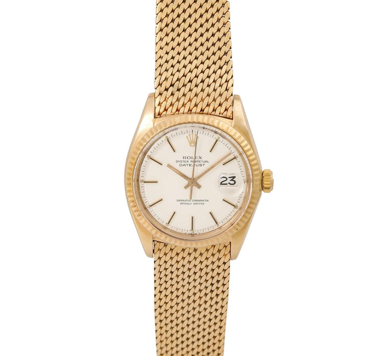 ROLEX Vintage Datejust Herrenuhr, Ref. 1601. Ca. 1971.