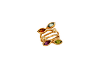 Goldring 585 14K Rosé FS Bunt Brillanten Si/ TW 2 0,16 ct