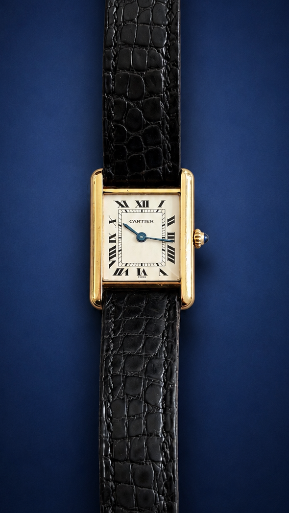 Cartier Tank Louis Cartier
Absolutes Full Set Umverpackung Verpackung Zertifikat
