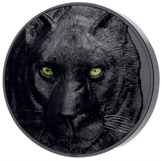PALAU $ 25 2022 1/2 Kilo Silberjäger bei Nacht - Black Panther